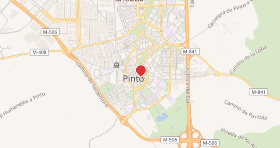 Mapa de Pinto (Madrid)